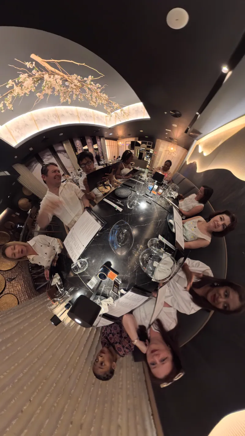 Dinner at the Kaori restaurant at Riu Palace Mauritius